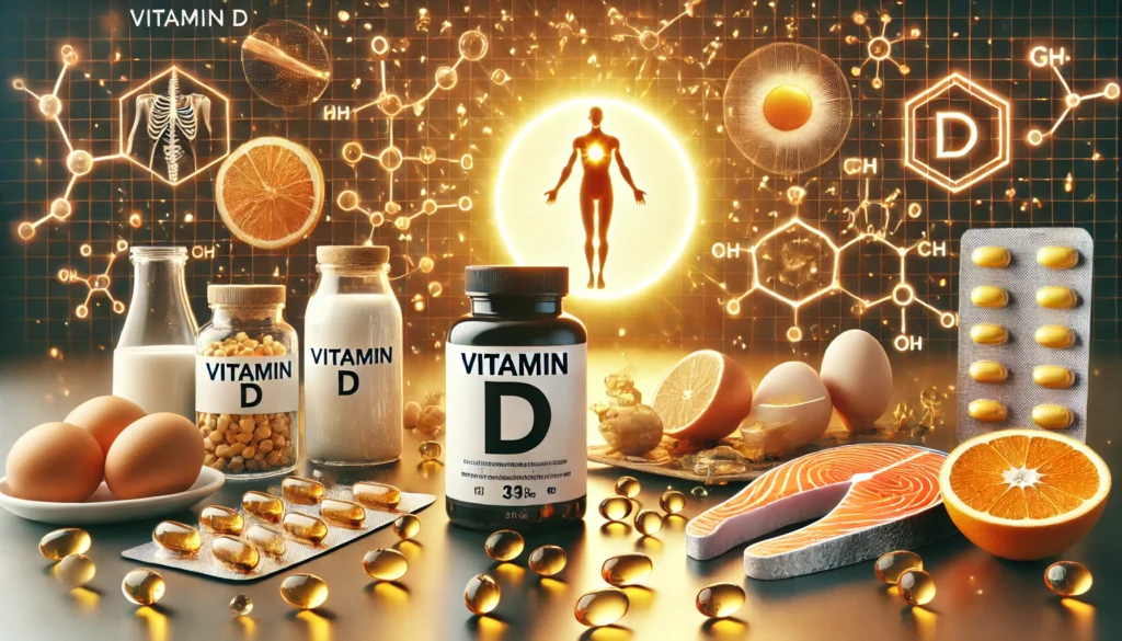 Vitamin D supplements.