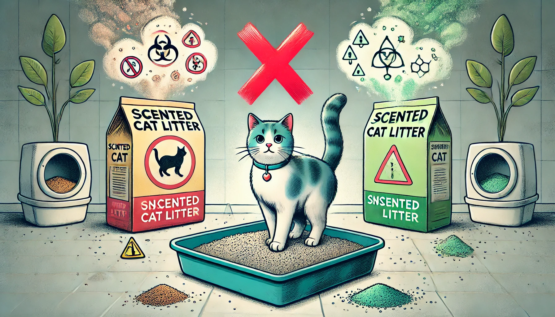 Avoid Scented Cat Litter